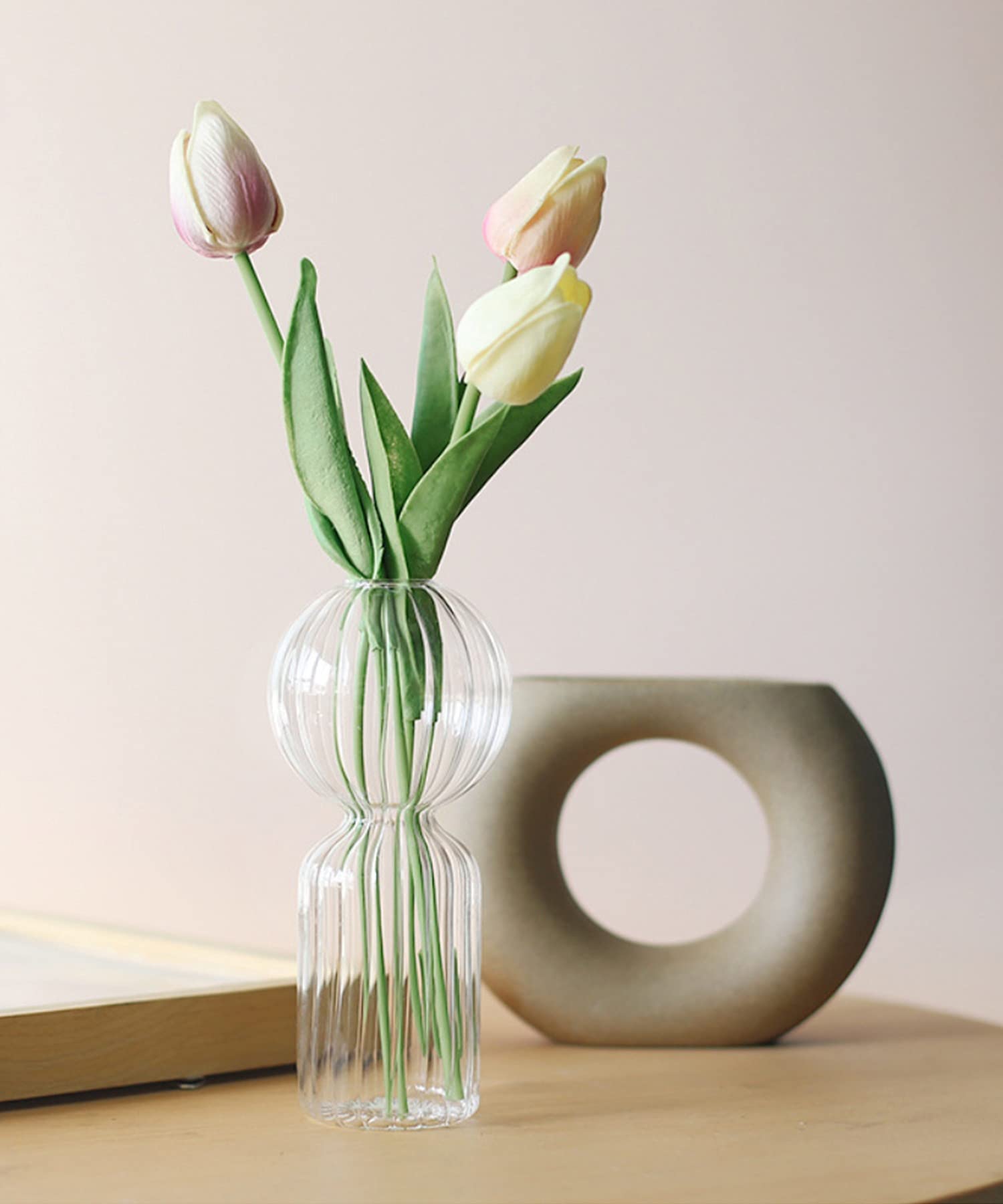 ☆Hiroass☆asian ☆interior GlassFlower set Vase, Flower Base