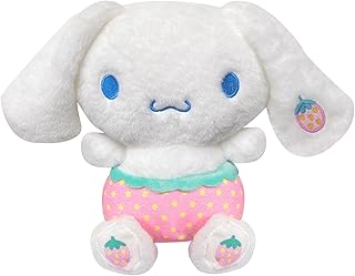 Kawaii Cinnamoroll Plush Toys 9.8in, Soft Kuromi and My Melody Anime Plush Pillow Doll, Strawberry Stuffed Animal Plushie, Cute Cartoon Character Figure Toys for Girls Kids Fans Birthday Gifts