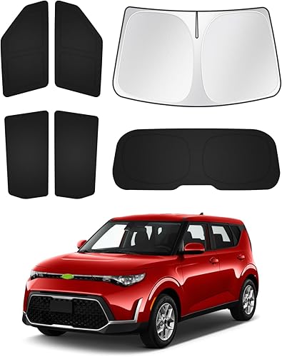 Miniatura 56 de Parasol para parabrisas para Ford Escape 2020-2025 2026, accesorios gruesos de 6 capas plegables para ventana delantera, protector de visera solar