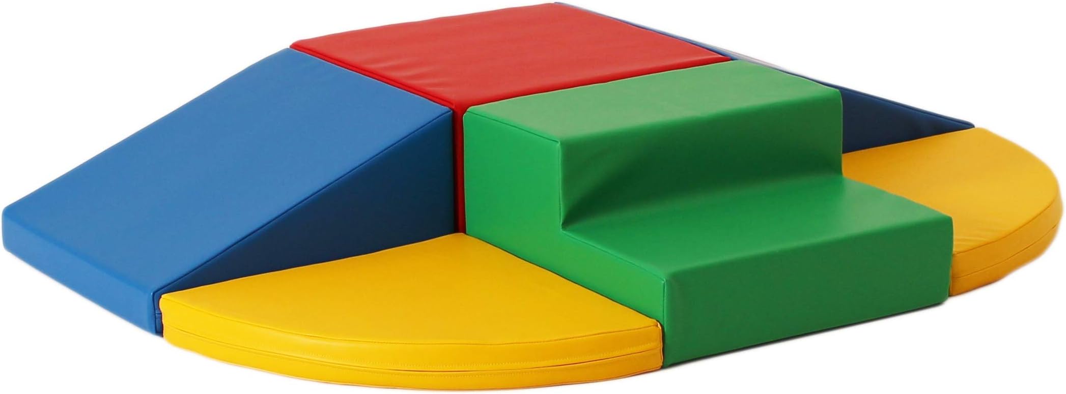 IGLU Soft Play Climber XL Soft Play Foam Set Climb and Slide 6 Shape Set
