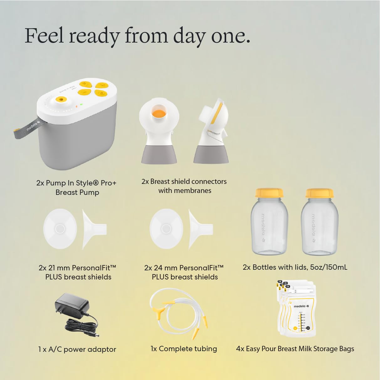 New Medela Pump in Style Pro+, extractor de leche, recargable, grado hospitalario, doble sacaleches eléctrico