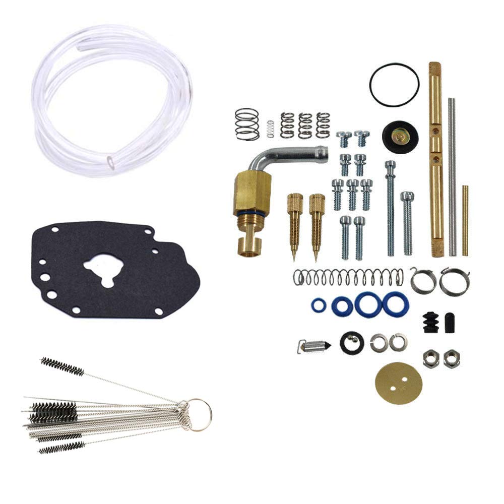 New Carb Repair Kit For S&S Master Rebuild Kit Fit Super E Carburetor with Carb Nylon Tube Brush Cleaning Set-image-18