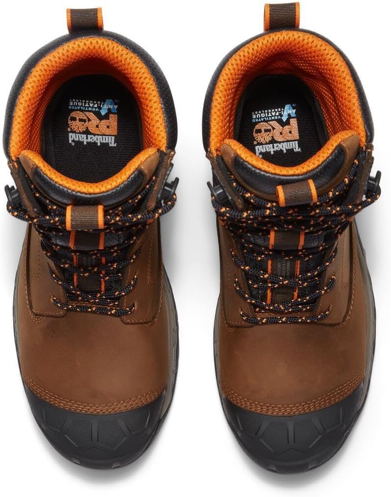 Timberland PRO mens Boondock Ultralight 8" Composite Safety Toe Waterproof Industrial Work Boot - Image 5