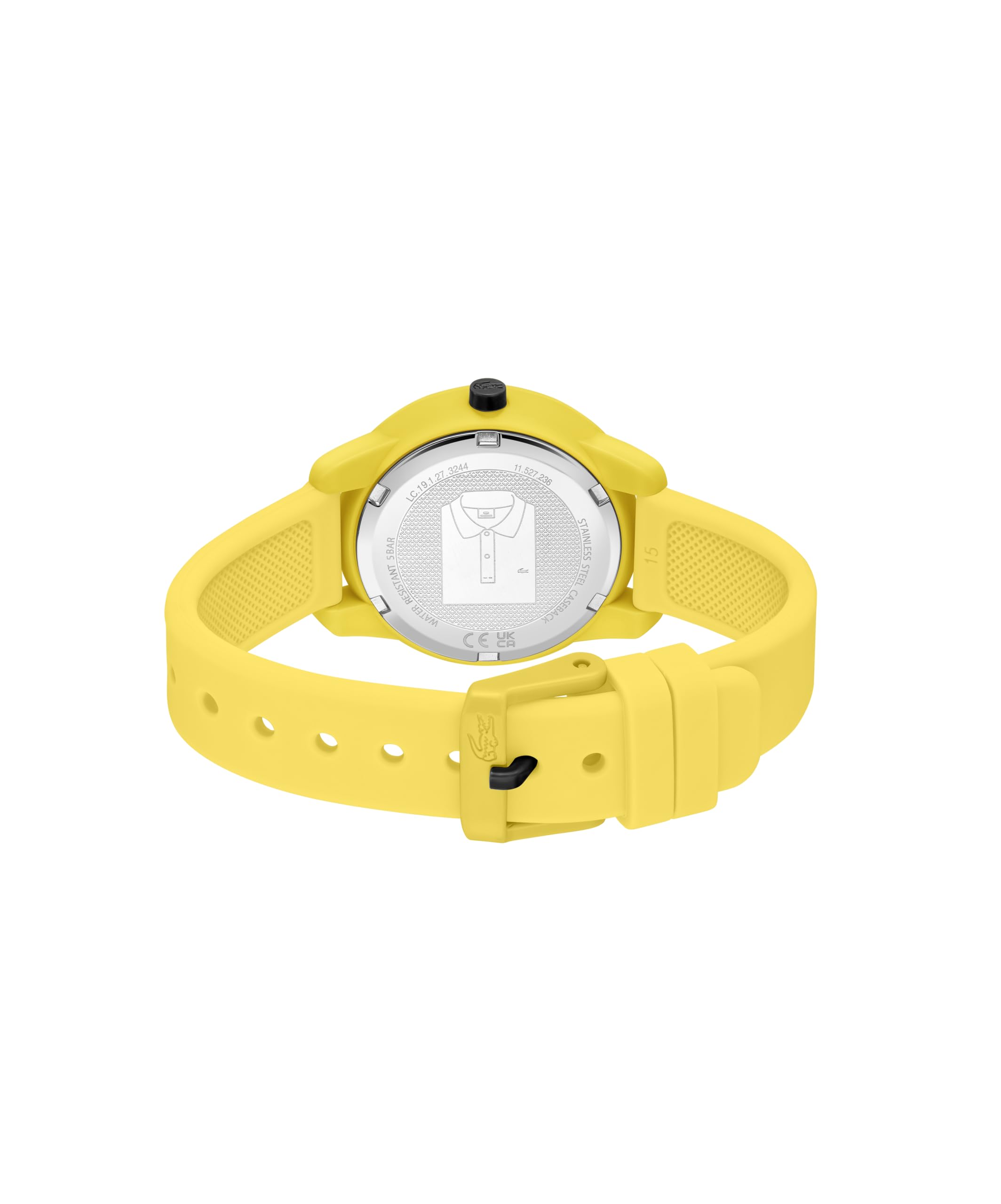 Lacoste Reloj Analógico de Cuarzo para Niños Colección Mini Tennis Collection con Correa en Silicona