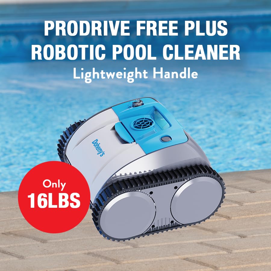 Amazon.com : Doheny's Pool ProDrive Free Plus, Rechargeable