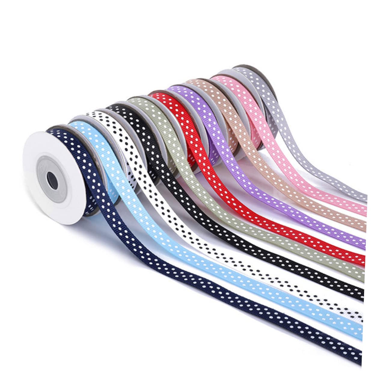 Operitacx 30rollos Cinta De Puntos Yardas Ribeteada Para Decoración De Fiestas y Manualidades Accesorios De Mezcla De