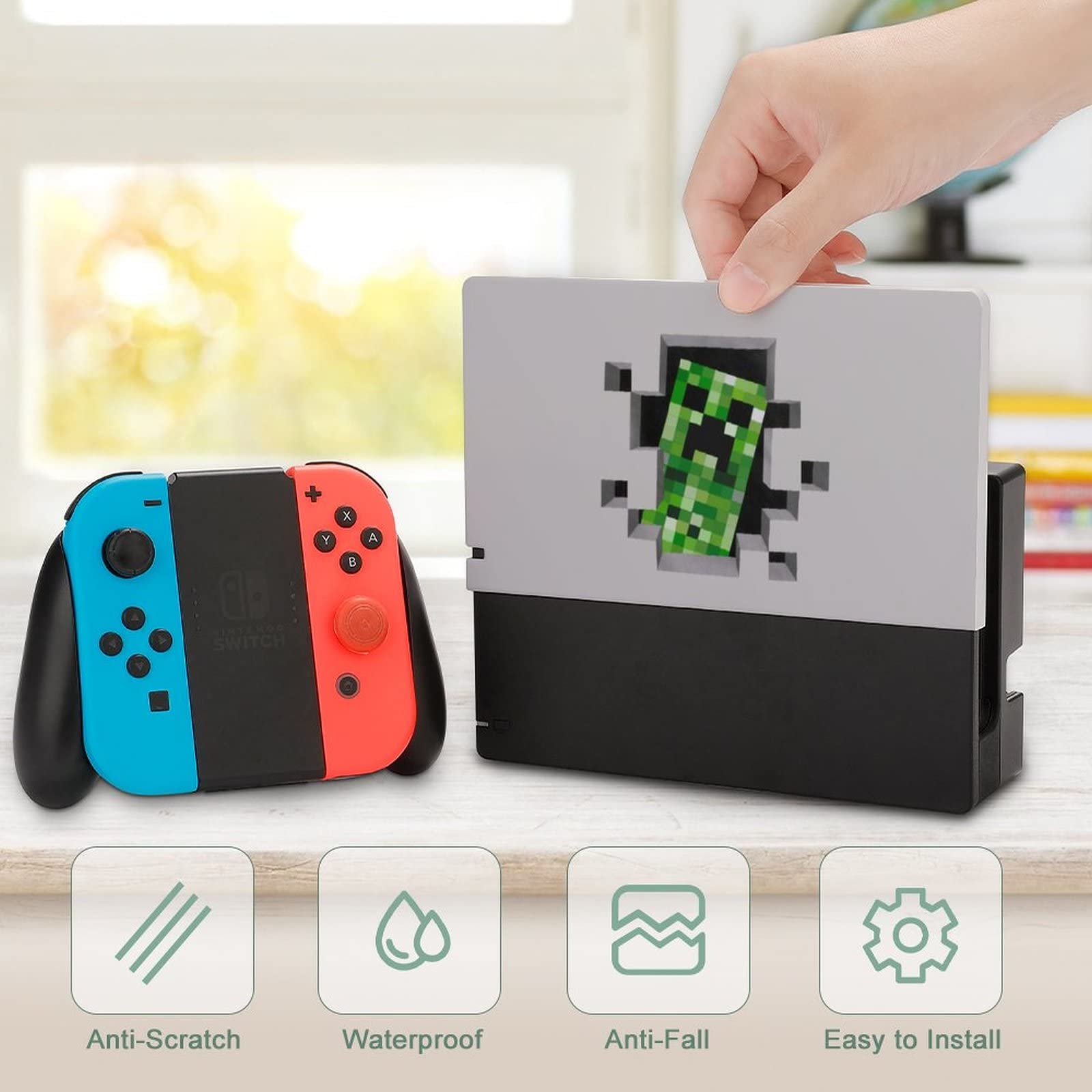 Amazon.co.jp: マイクラ switch ケース SWITCHに対応 収納バッグ 防塵