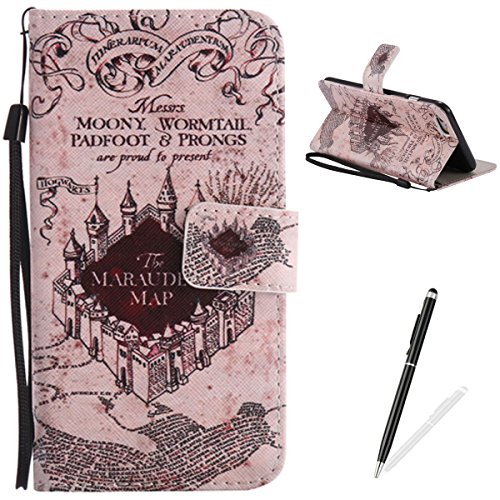 Feeltech iPhone 6 Plus/6sPlus Case,PU Leather Wallet Cover for iPhone 6 Plus/6sPlus