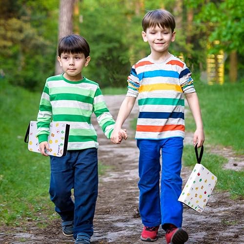 Vista 6 de Famard Carpeta de 300 bolsillos compatible con tarjetas Amiibo Mini Animal Crossing de Amiibo, tarjetas de juego NFC, funda de transporte