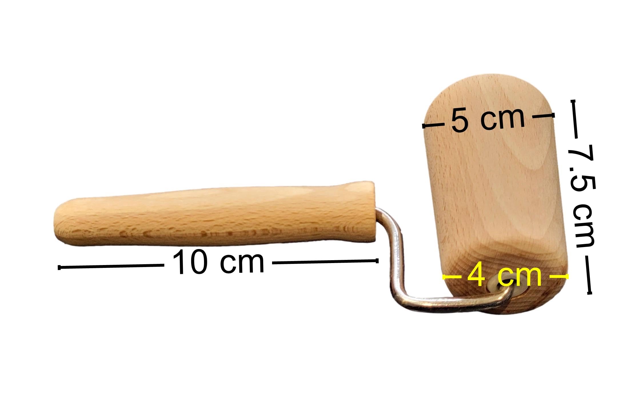 Image secondaire de Rouleau à Pâtisserie en Bois Écologique - Idéal pour Gâteaux et Biscuits