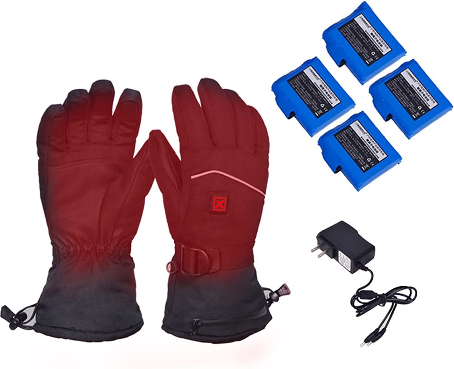 Gants chauffants rechargeables à contrôle de température intelligent