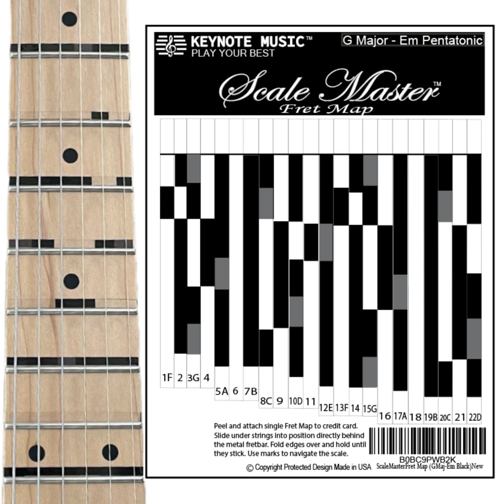 Buy Scale Master Fret Learn Guitar Major Minor ScalesFretboard