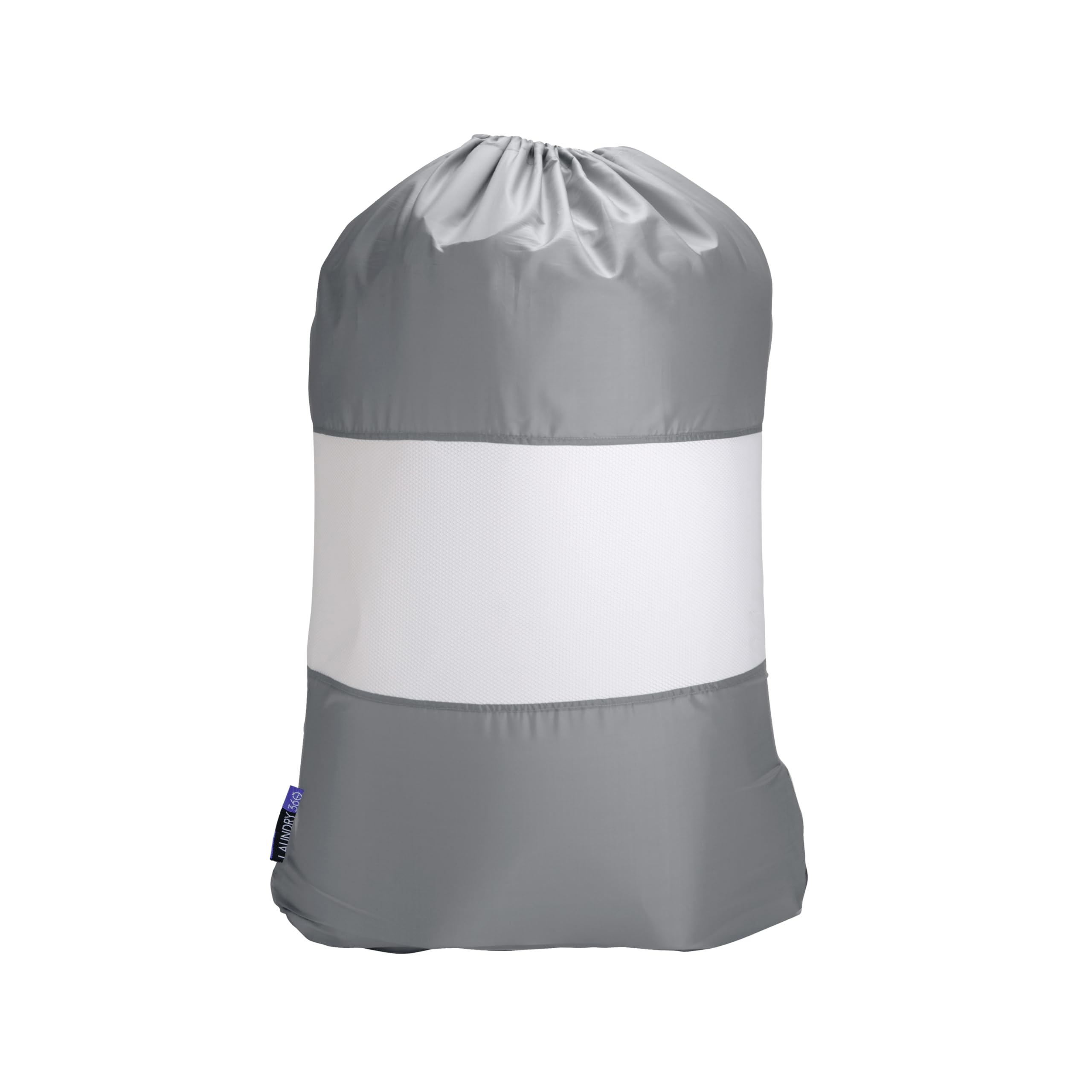 Sanitized Laundry Bag with Mesh Window Dimensions 15 x 12 x 2 inches Blocks Odors Drawstring Closure Great