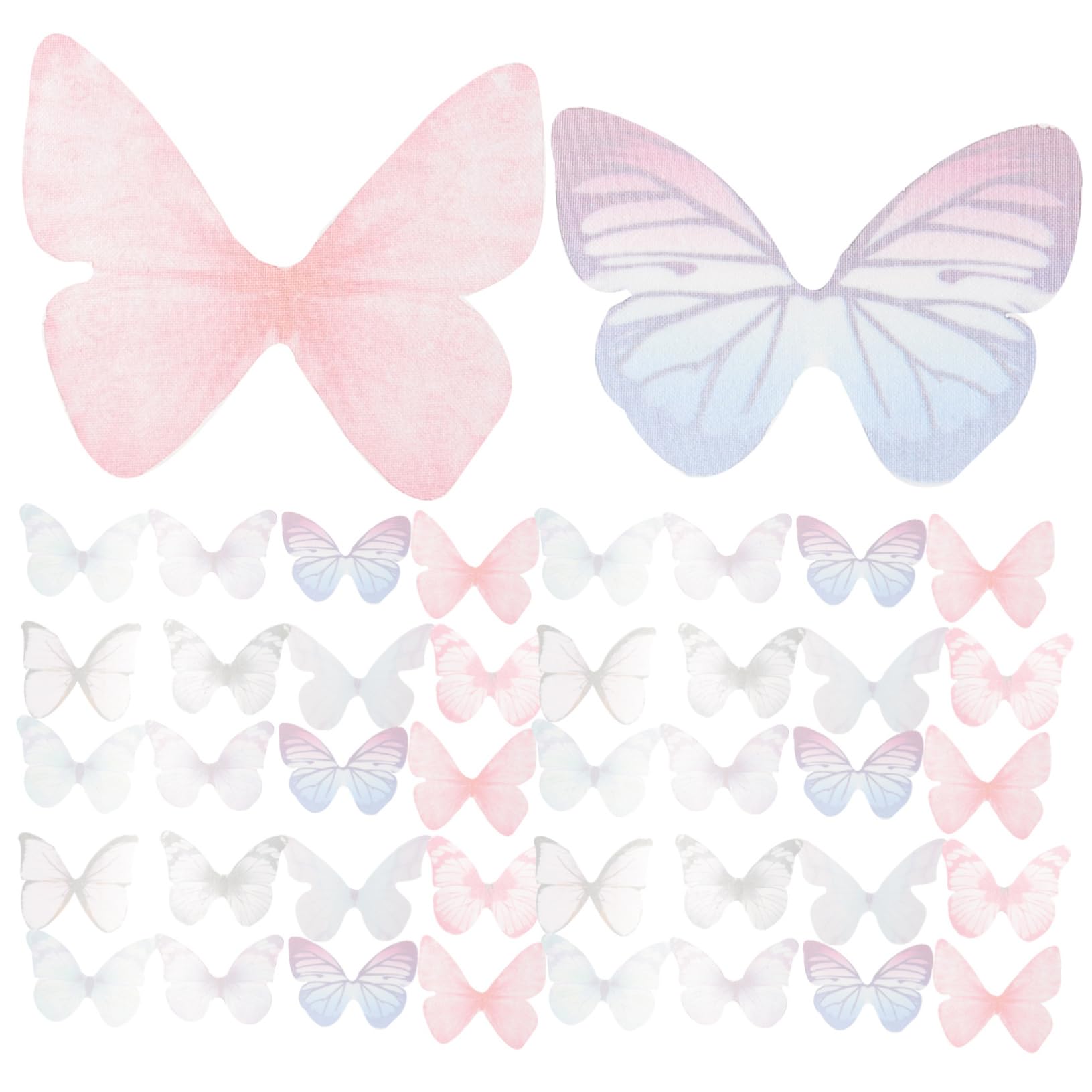 Adornos de mariposas GALPADA para personalizar vestidos infantiles y manualidades del hogar