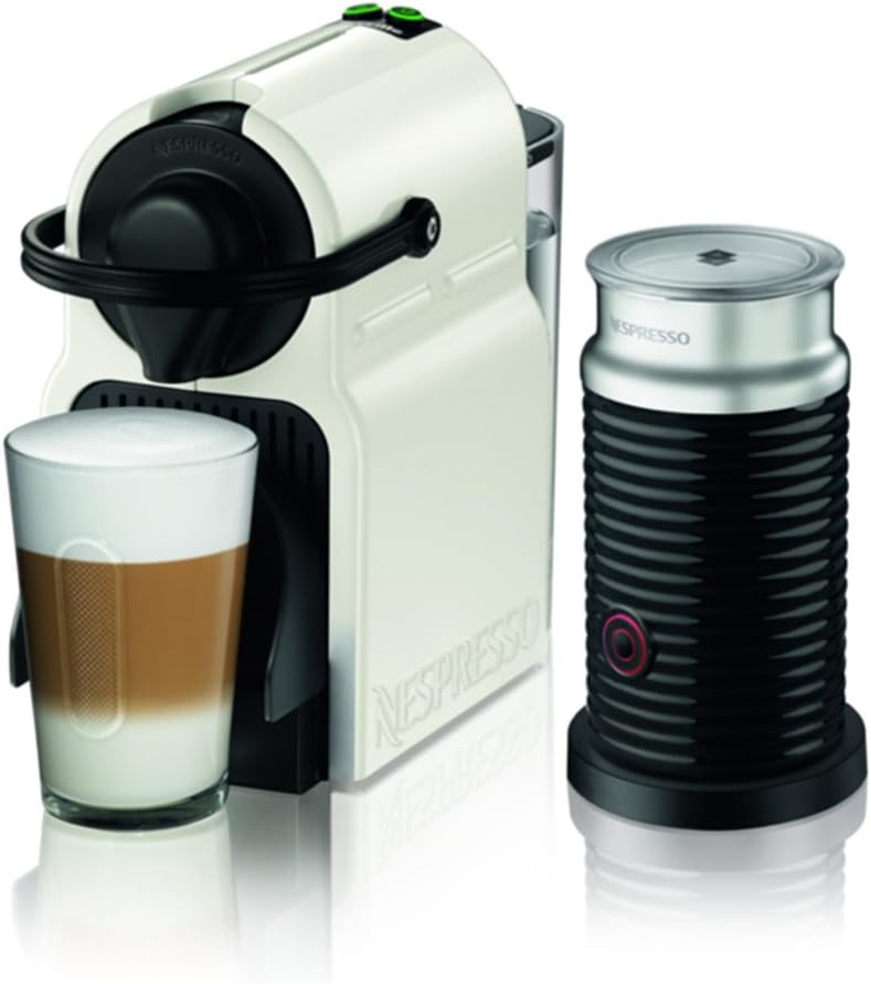 Nespresso Nespresso coffee maker bundled set white Nespresso Inissia