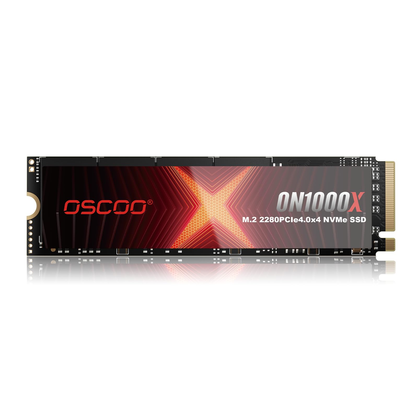 Amazon | OSCOO 1TB NVMe PCIe 4.0 SSD、最大読込速度 7,400MB/s、最大