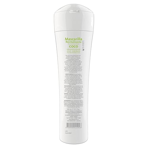Miniatura 2 de naissant Máscara de tratamiento de coco, especializada en reparación profunda e hidratación del cabello seco, hidratante, protector para cabello