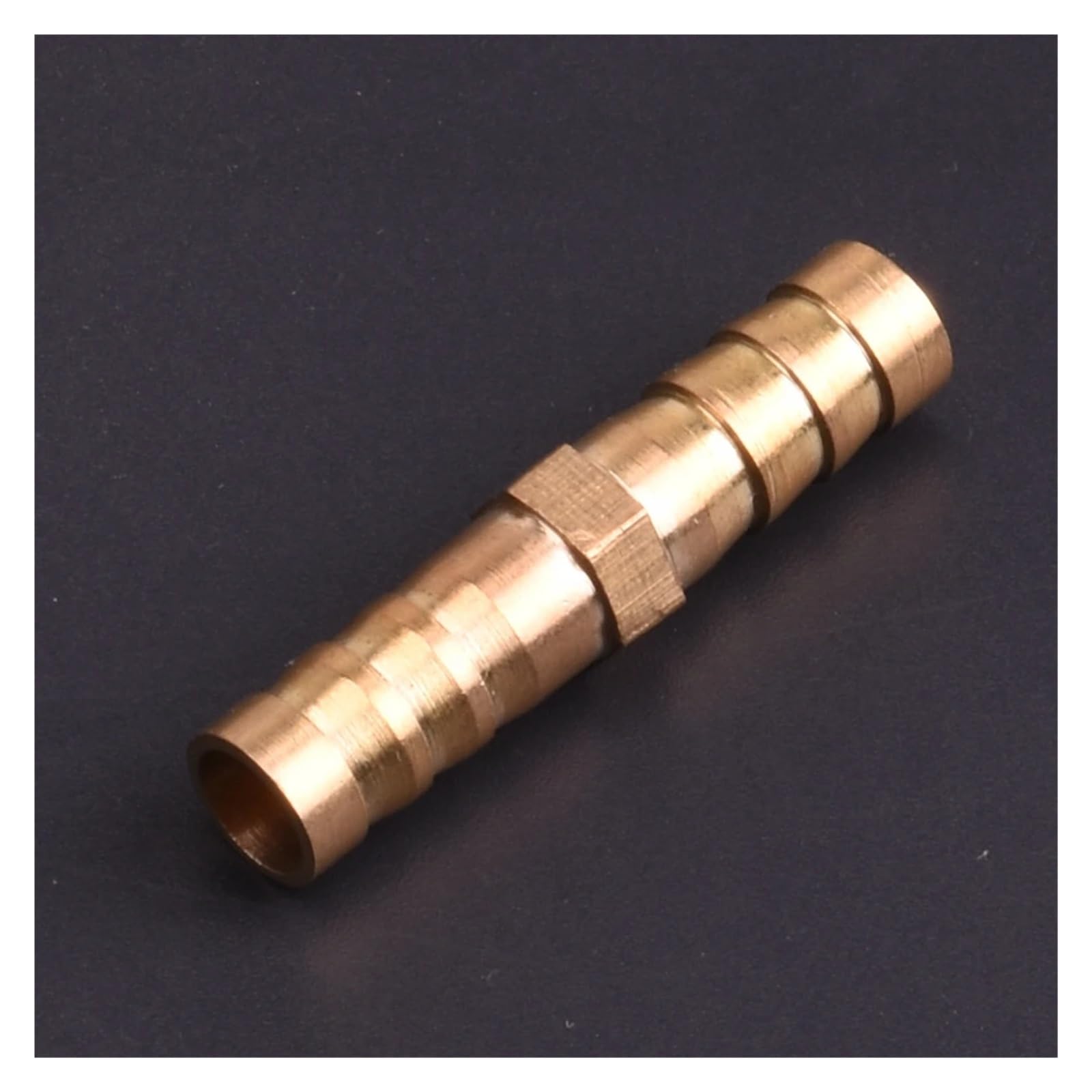 Adaptador Manguera Ducha Manguera Recta de latón, Accesorio tubería con púas Iguales, 3,0mm, 4mm, 5mm, 6mm, 8mm, 10mm, 16mm, 19mm, 25mm, Adaptador Conector acoplador Cobre y Gas | 5 Pcs,16-12mm