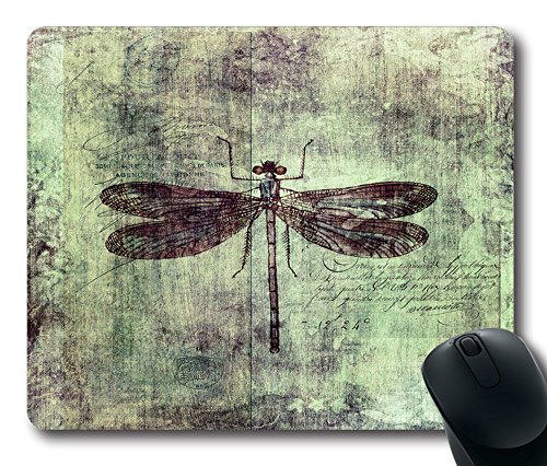 Dragonfly Laser Custom Rectangle Mouse Pad Oblong Gaming Mousepad in 220mm*180mm*3mm (9"*7") -1026