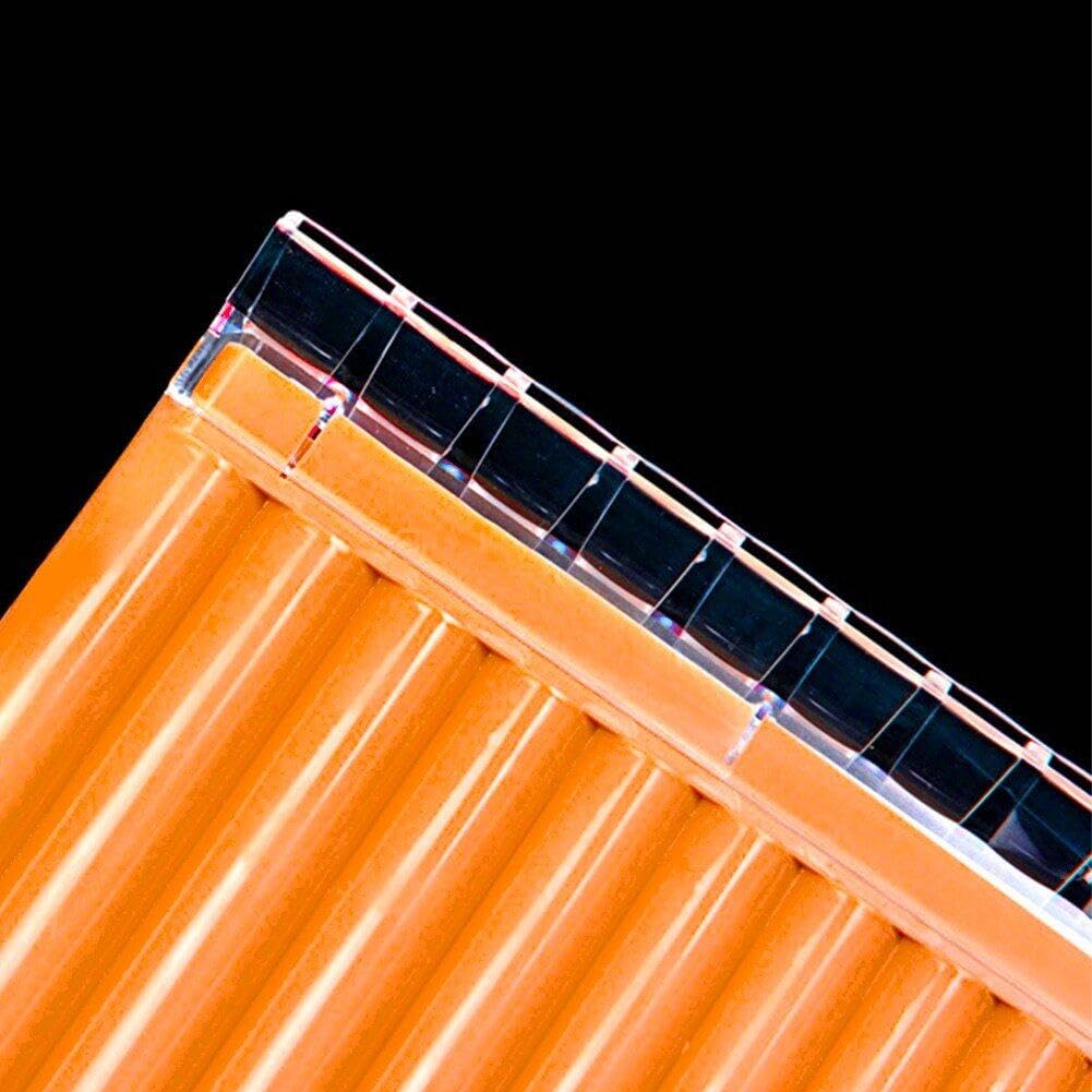 Wudaizhi 18 Tuyaux Flûte Pan en Option, Pan Flute C Key avec Carton De Transport pour Enfants pour Les Adultes Débutants.