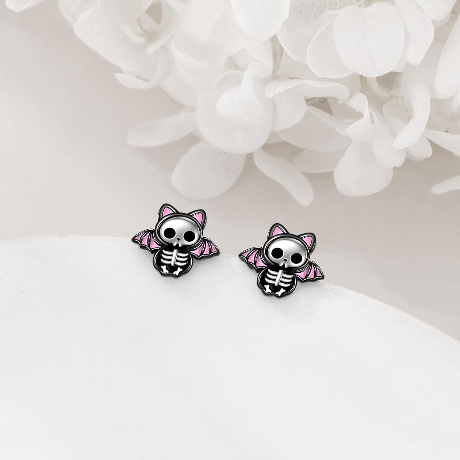 Animal Stud Earrings 925 Sterling Silver Small Cute Animal/Fruit Stud Earrings Jewelry Birthday Gifts for Women - Image 2
