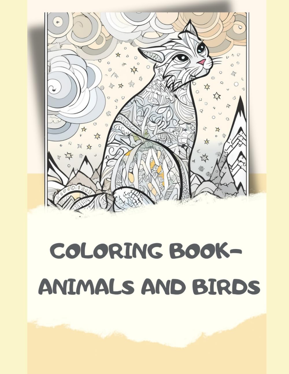 COLORING BOOK- animals and birds (Сoloring book)