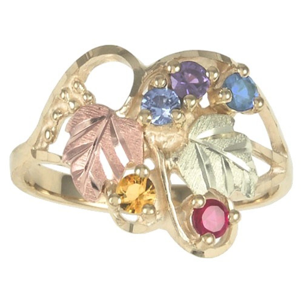 Black Hills Gold Mother's Ring - 7 stones (7)