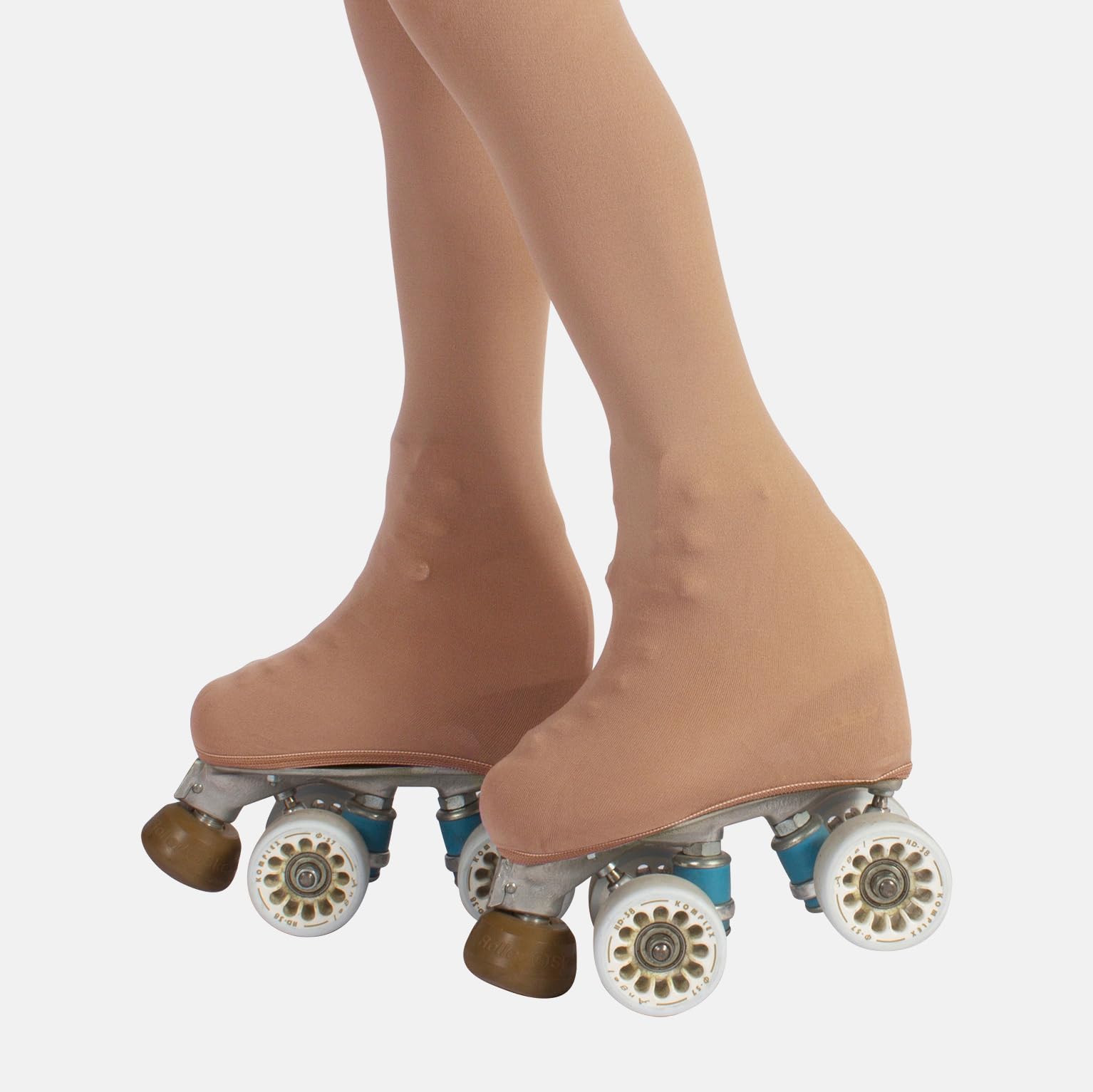CALZITALY PACK 1/2 Medias Cubrepatin Para Niña – 70 DEN | Patinaje Artístico | Professional Skating | Natural, Negro | 6, 8, 10, 12 Años | Calcetería Italiana — view 3