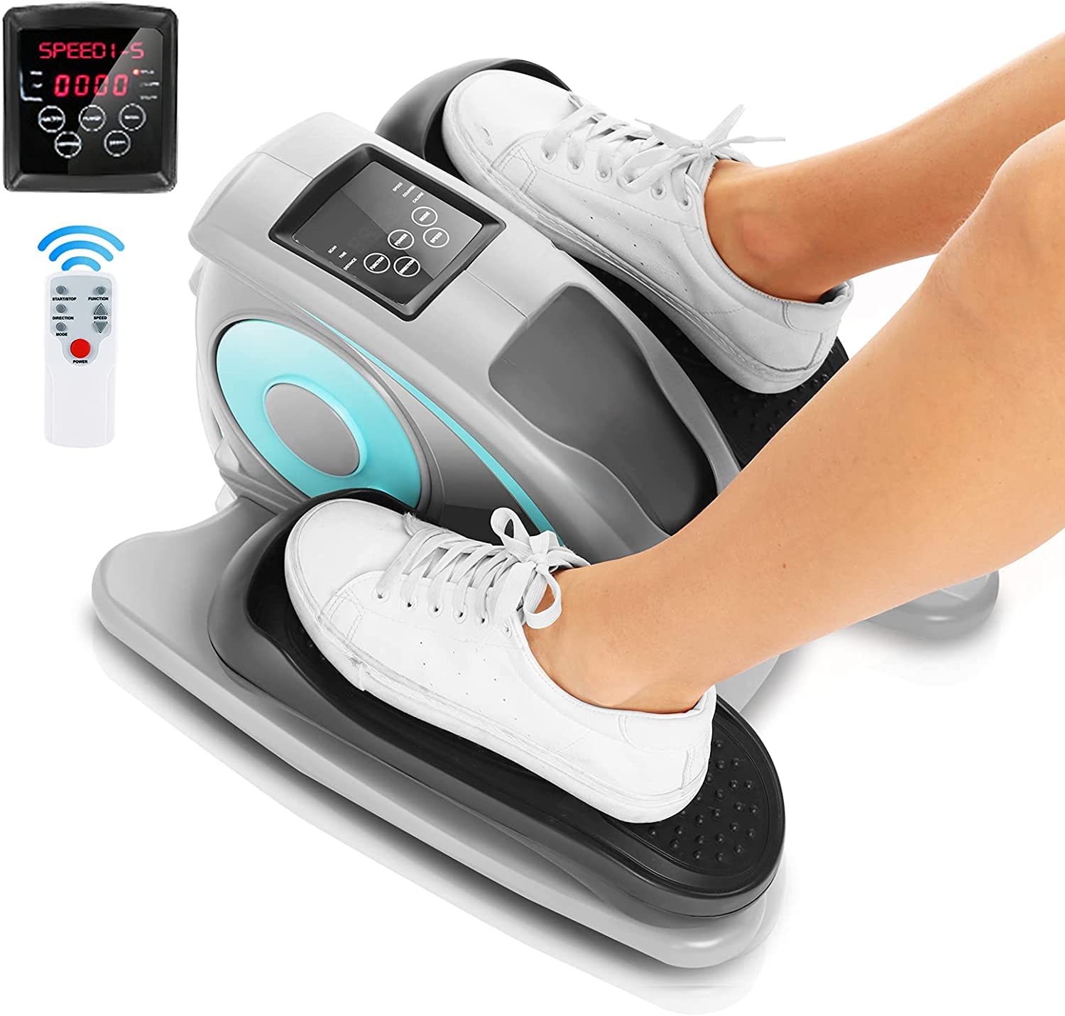 ANCHEER Under Desk Cycle, Indoor Pedal Exerciser, Electric Under Desk