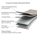OpenTech® Military-Grade Tempered Glass Screen Protector Compatible with OnePlus 9RT 5G with Edge to Edge Coverage and Easy Installation kit gallery image