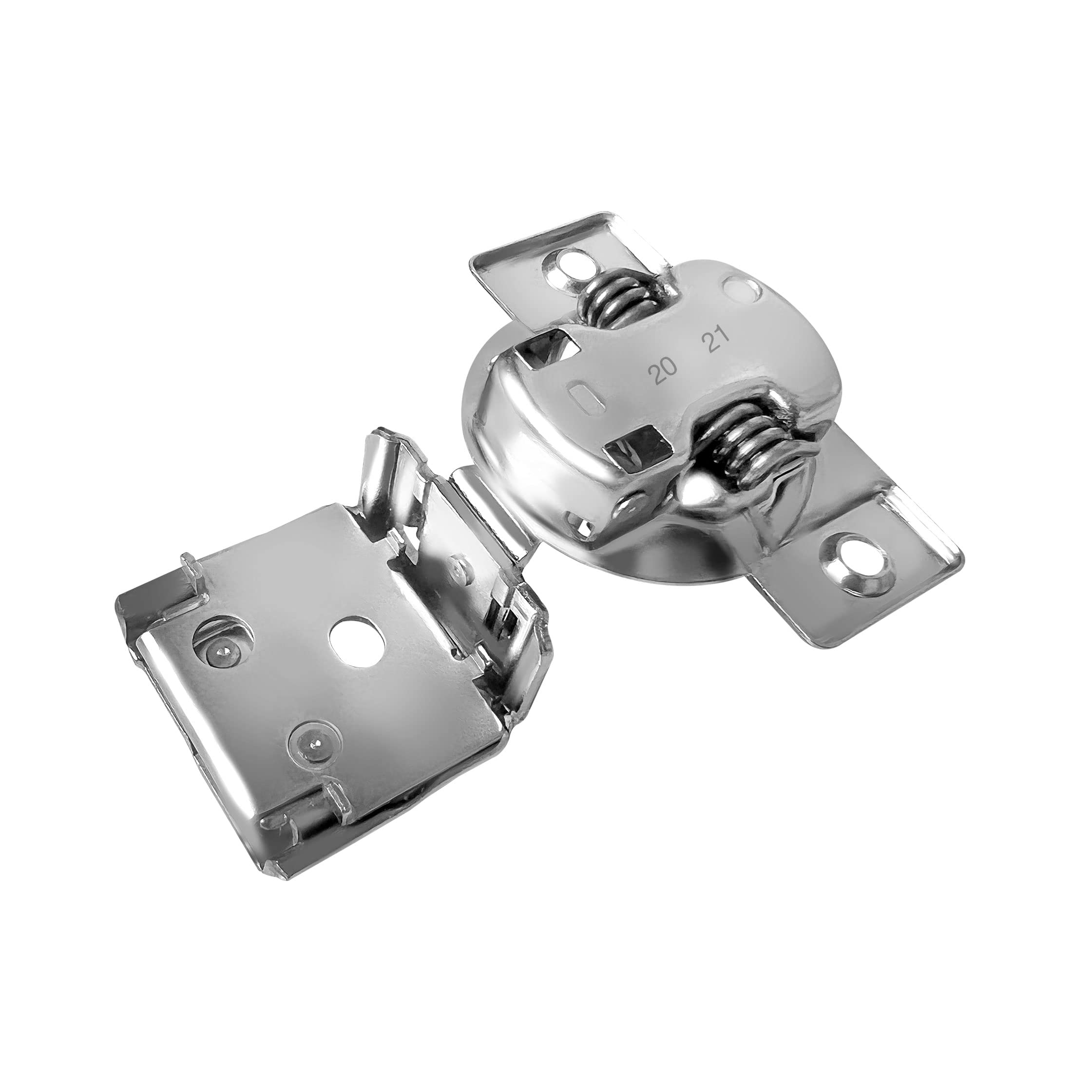2 Pack Inset Soft Close Cabinet Hinges, Face Frame Kitchen Cabinet - View #2