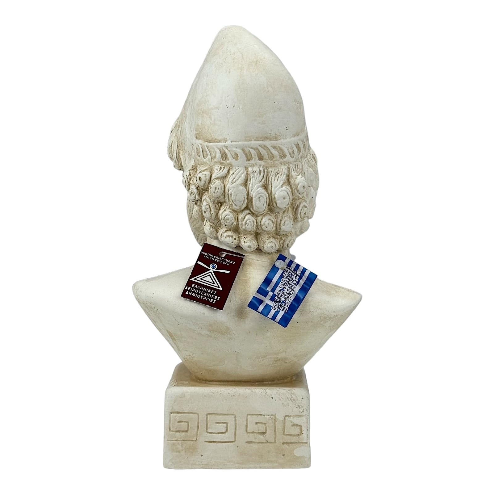 Odysseus Griechischer König von Ithaca Büste Trojan Kriegshelden Steinguss Statue Skulptur