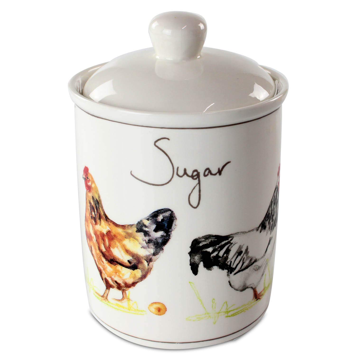 Suagr Caniste Kitchen Utensil Chicken Themed Tableware Placemats Set (Sugar Canister)