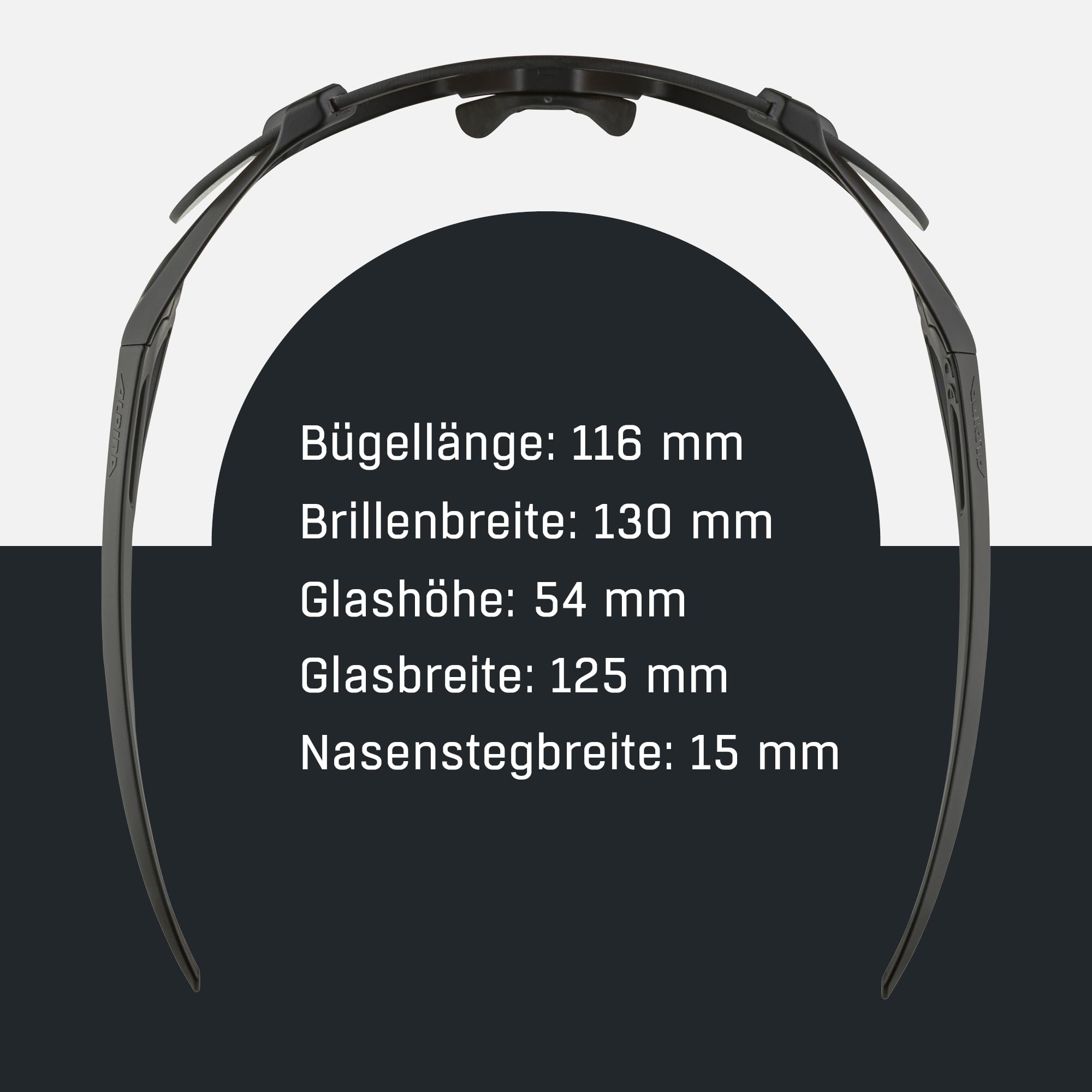ALPINA Unisex Sport- & Fahrradbrille Sportbrille (1er Pack)