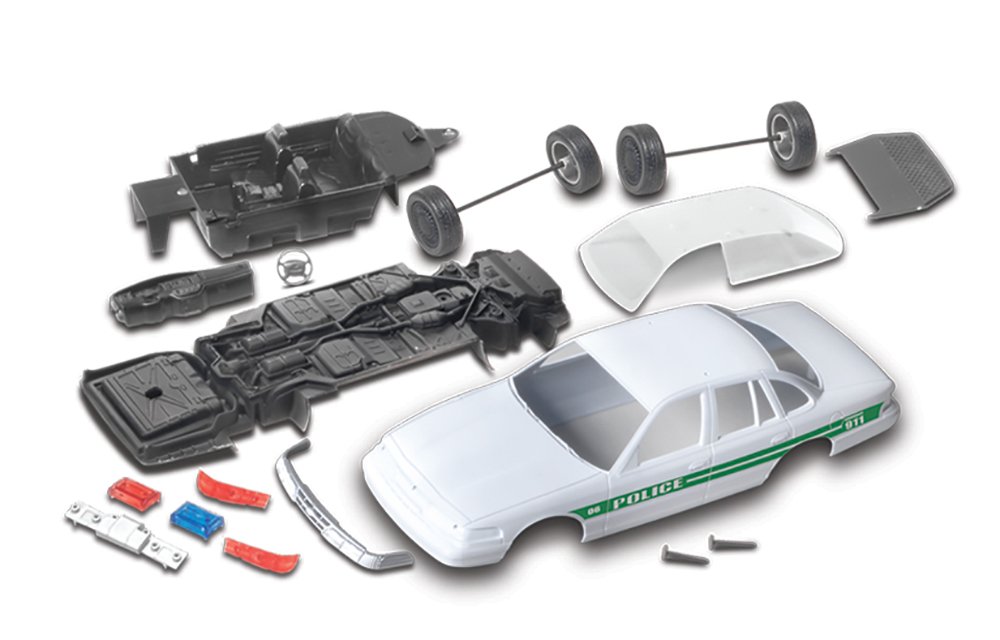Revell Monogram w skali 1:25 Snaptite Ford samochód policyjny