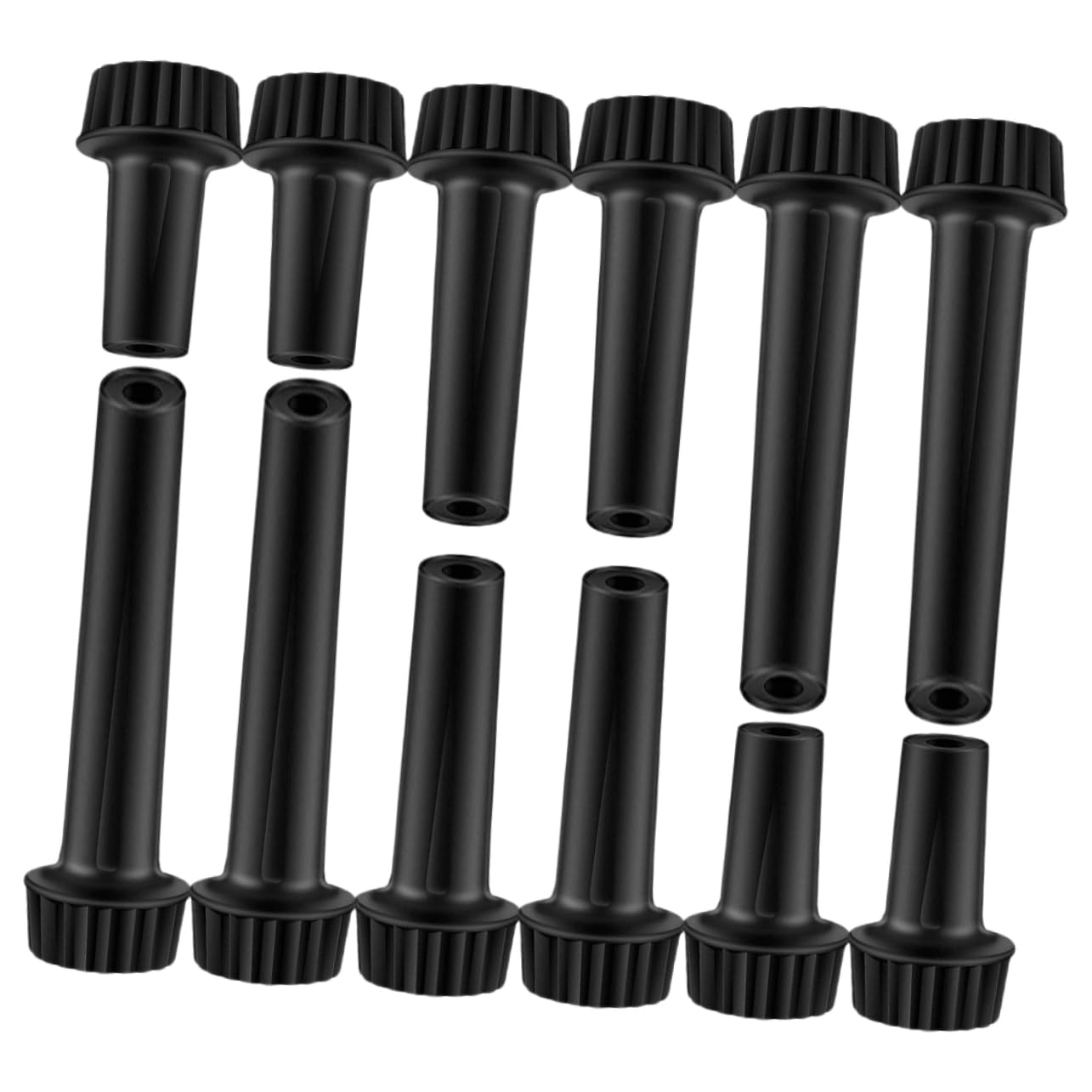 SEWACC 12 Pcs Plastic Lamp Switch Knob Replacement for Sockets Extended Handle for High Reach Lamps Compatible with Multiple Lighting Scenarios