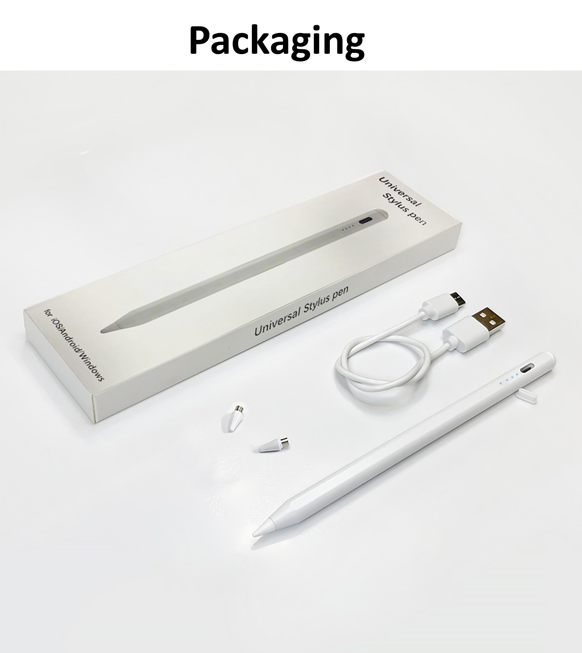 Universal Stylus Pen for Touch Screens, Compatible with Samsung