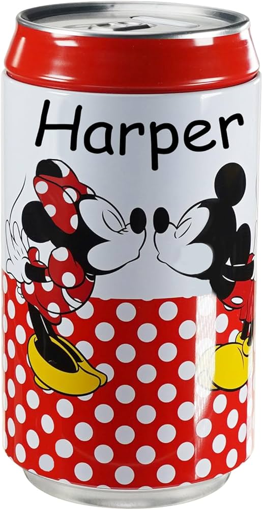 Amazon.com: Bank for Kids, Mickey and Minnie Mouse Coin Bank