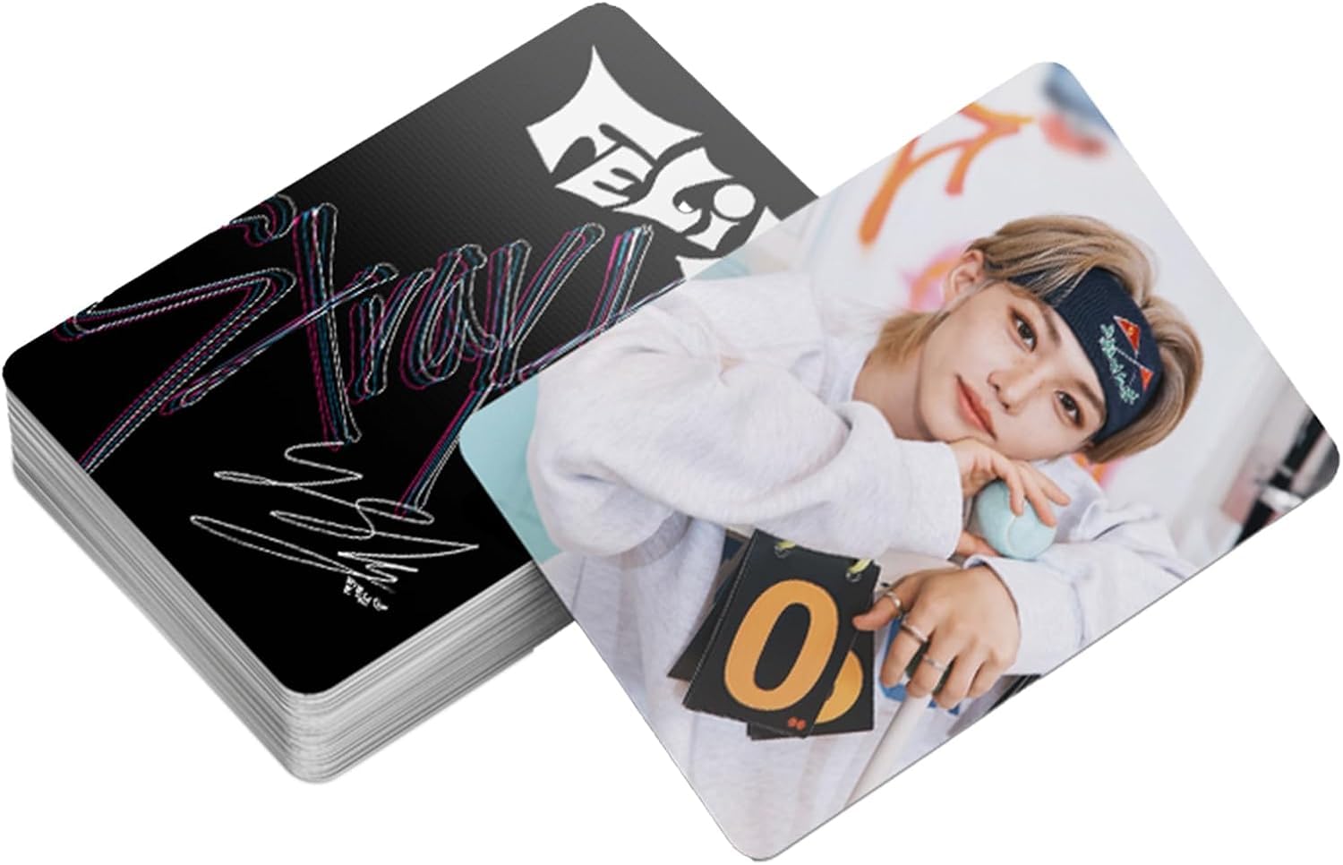 SKZ Stray Kids Fotokaarten & Stickerset – 60 Lomo-kaarten + 32 Stickers Voor STAY (E-design) – Kpop Merch Voor Verzamelaars