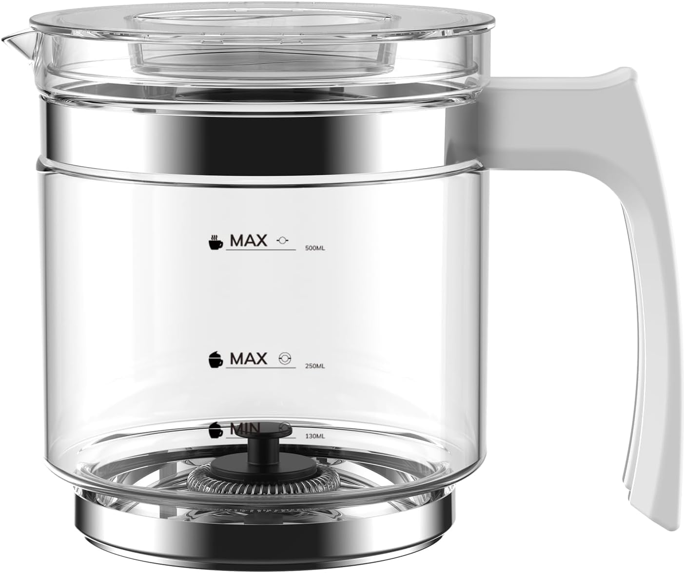 Morpilot Milk Frother Replacement Glass Cup