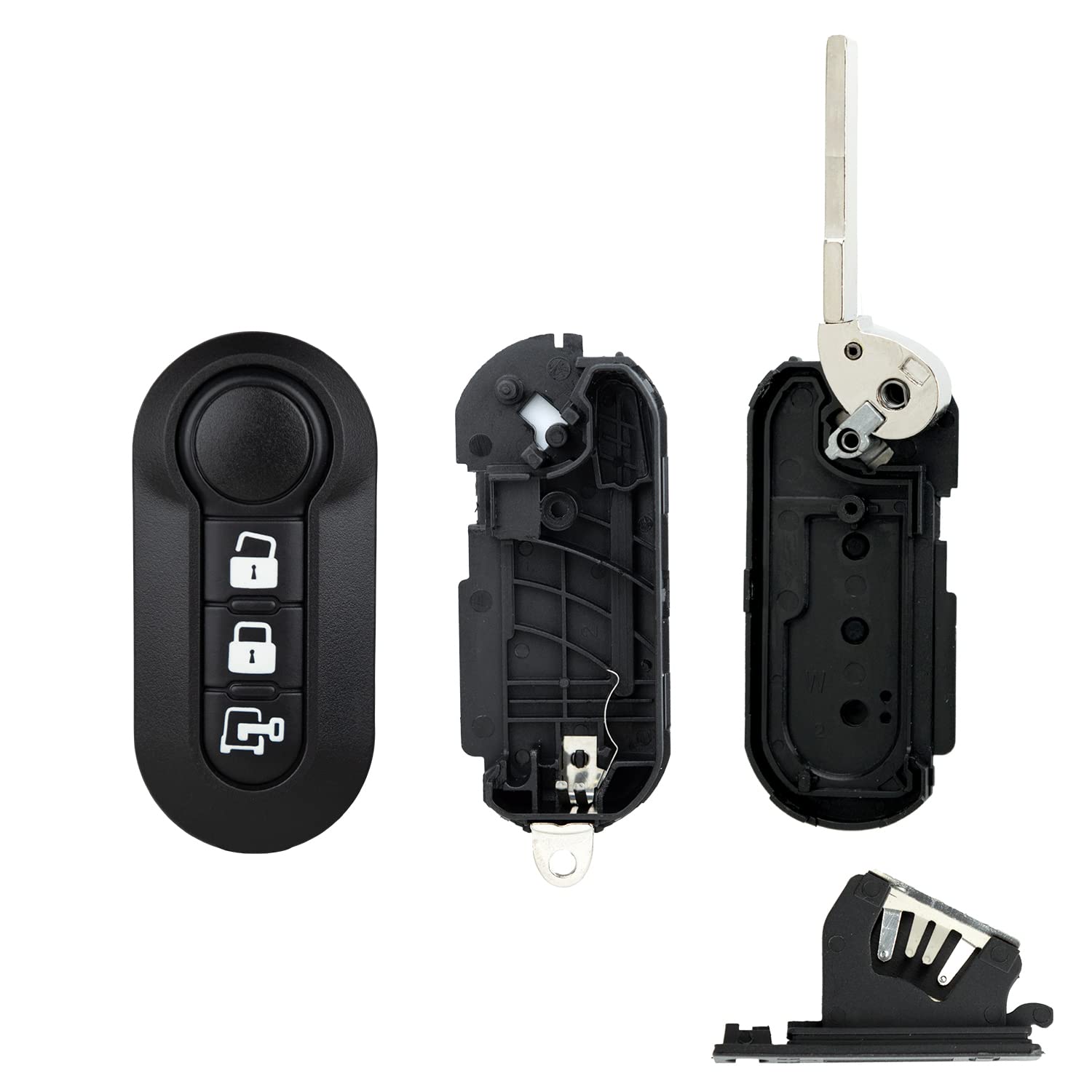Boîtier télécommande Ram Promaster 3 boutons coque haute résistance StandardAutoPart - 6
