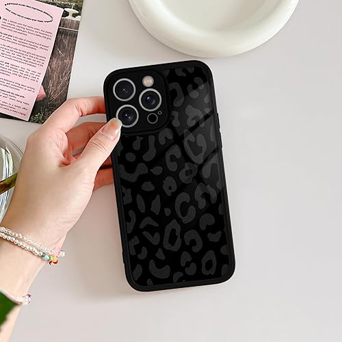 Miniatura 7 de Newseego - Funda para iPhone 15 Pro Max, diseño de leopardo de lujo, funda protectora de TPU suave para niñas y mujeres, a prueba de golpes, funda