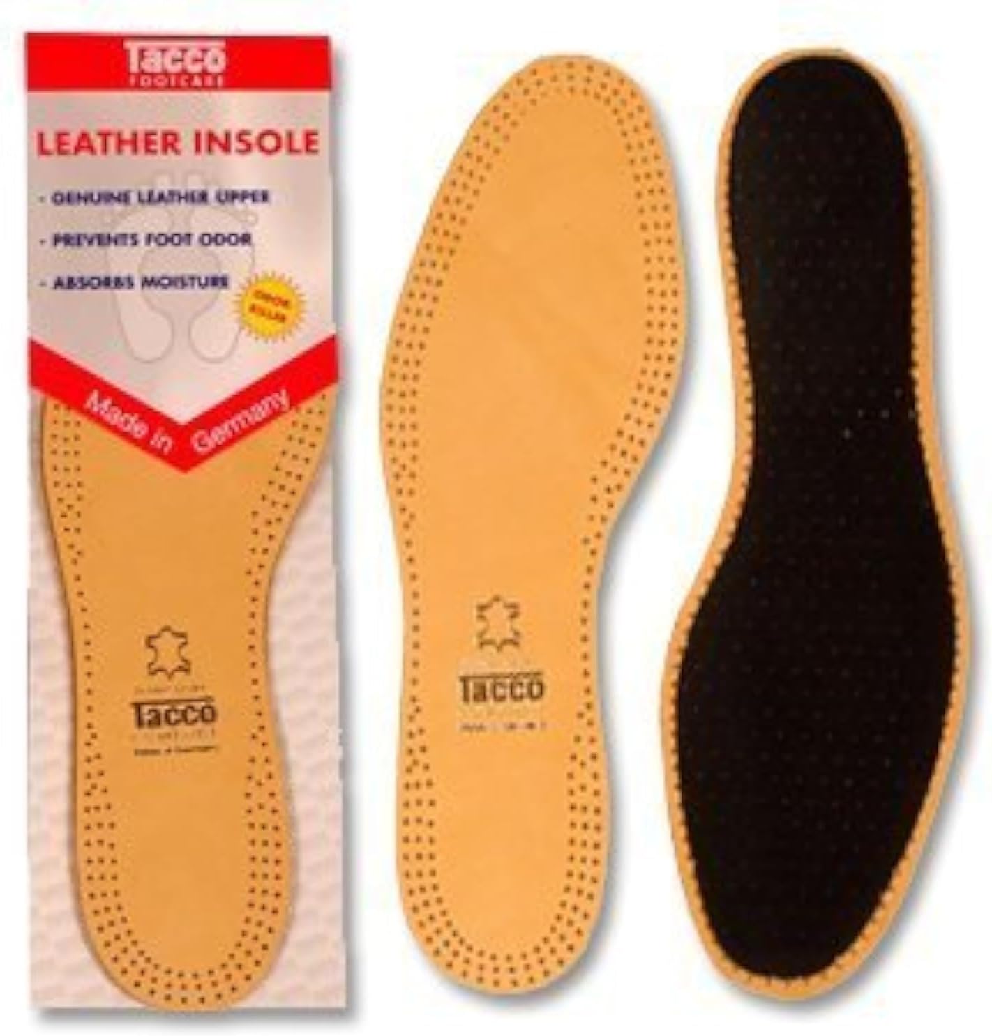 Leather Insoles - Size Womens 8