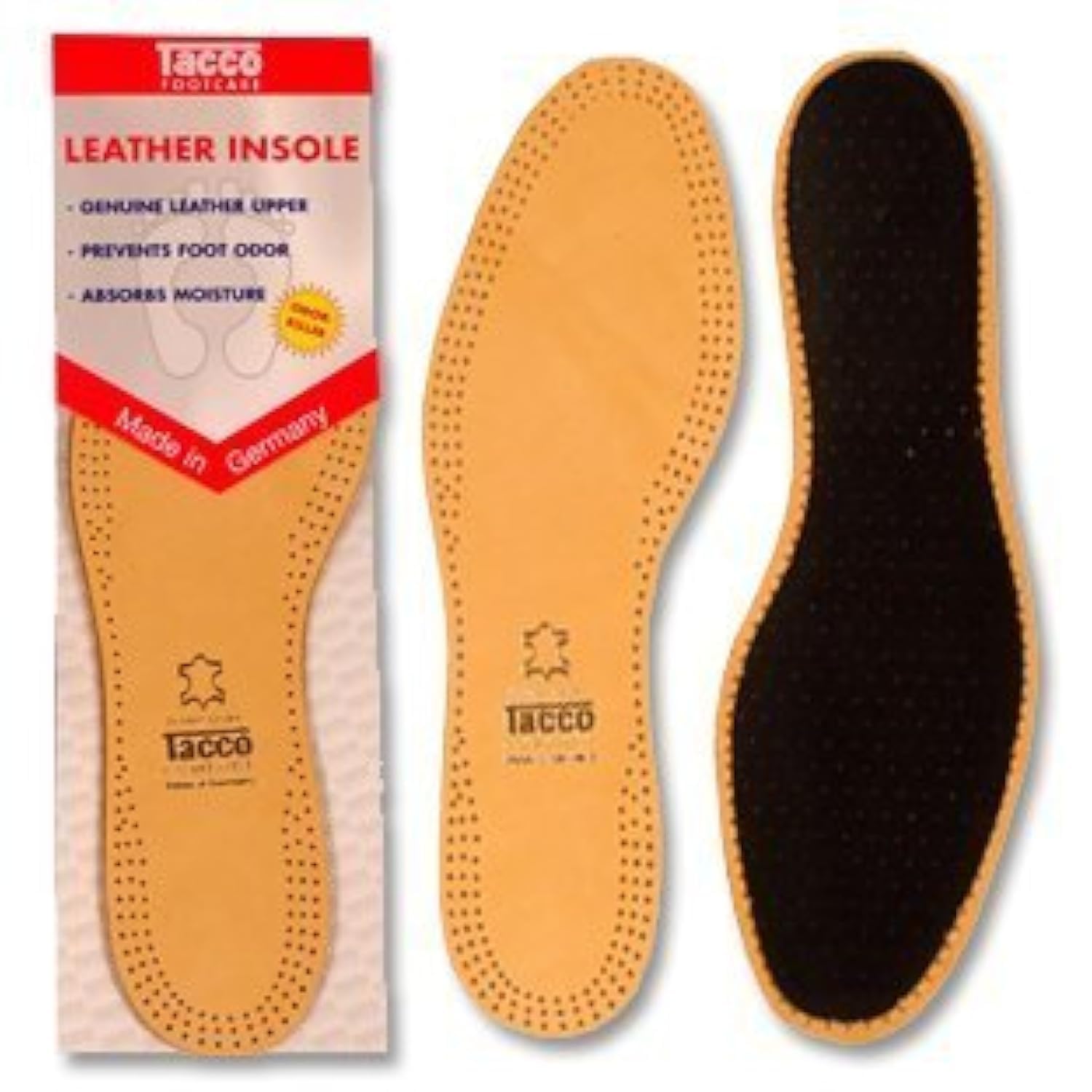 Tacco Leather Insoles - Size Womens 8