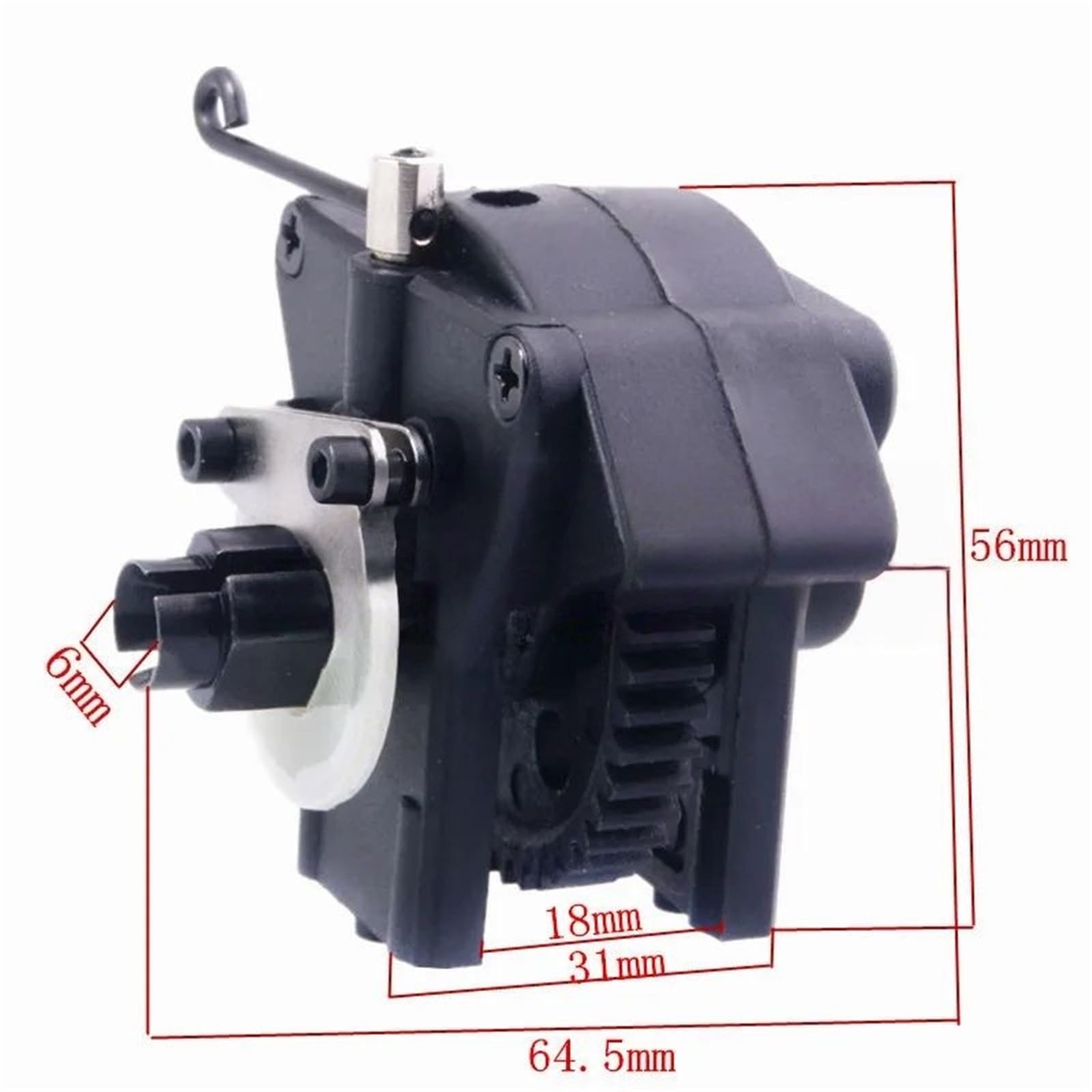 Accesorios RC para Hsp para Buggy 4Wd para Hobby para Baja 05126 94105 94106 1/10 Unidad Engranaje Marcha Única Repuestos RC Todoterreno