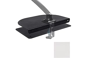 Steel Monitor Mount Reinforcement Plate: Ensure Stability for Fragile Table Tops