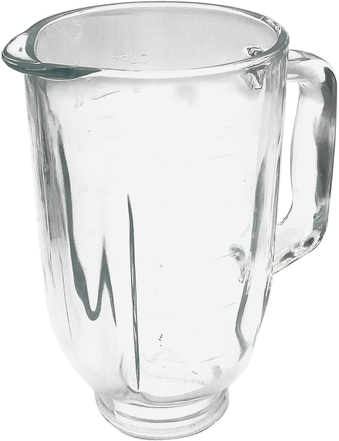 Replacement 5 cup Glass jar, Compatible with BLACK+DECKER Countertop Blender with 5-Cup Glass Jar, 10-Speed Settings, Black, BL2010BG And BLACK+DECKER Crush Master 10-Speed Blender, Black, BL2010BP