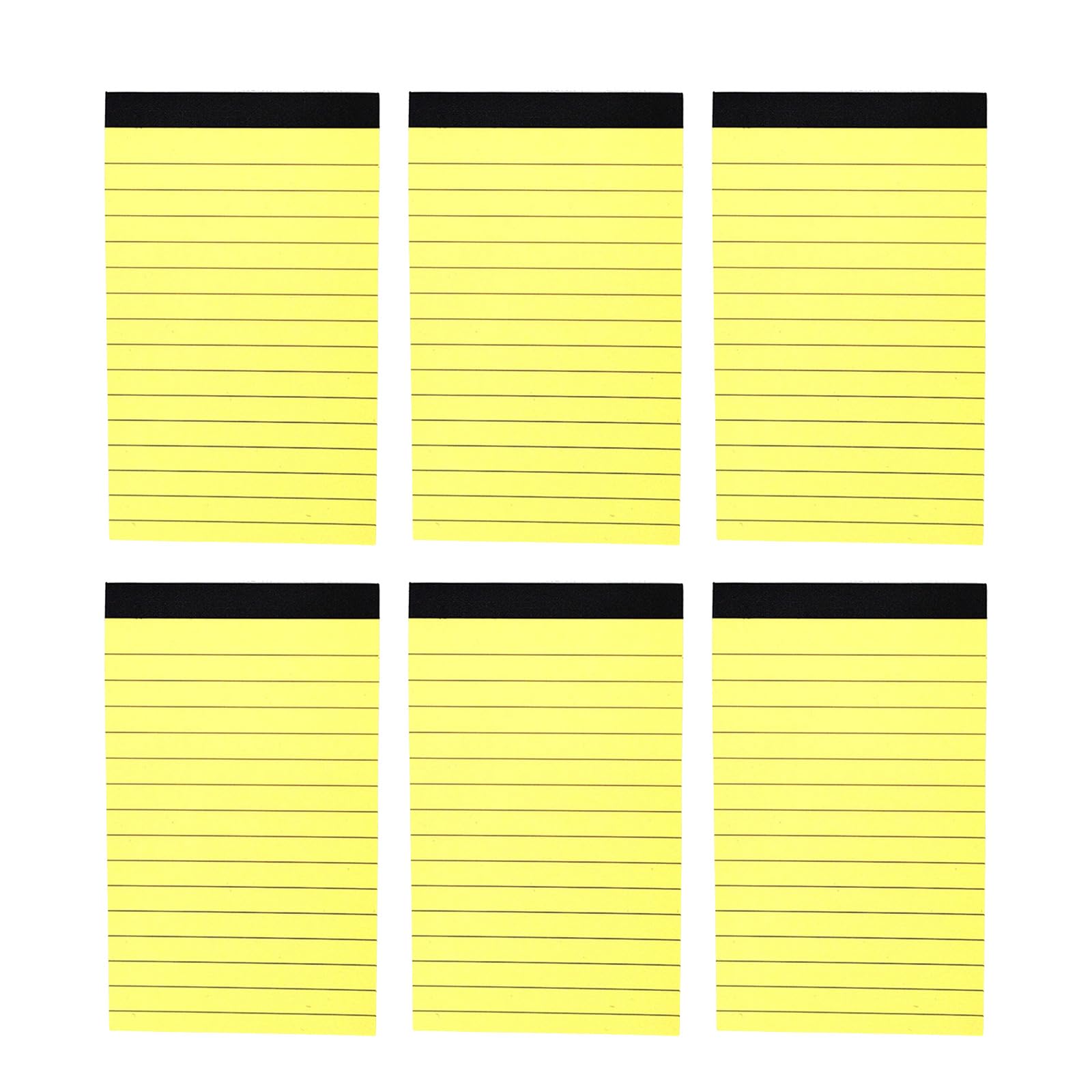 6Pcs Small Writing Pad 3x5Inch Notepads 30 Sheets Pad Small Memo Pad Pocket Notebook for Reminders Daily Planning