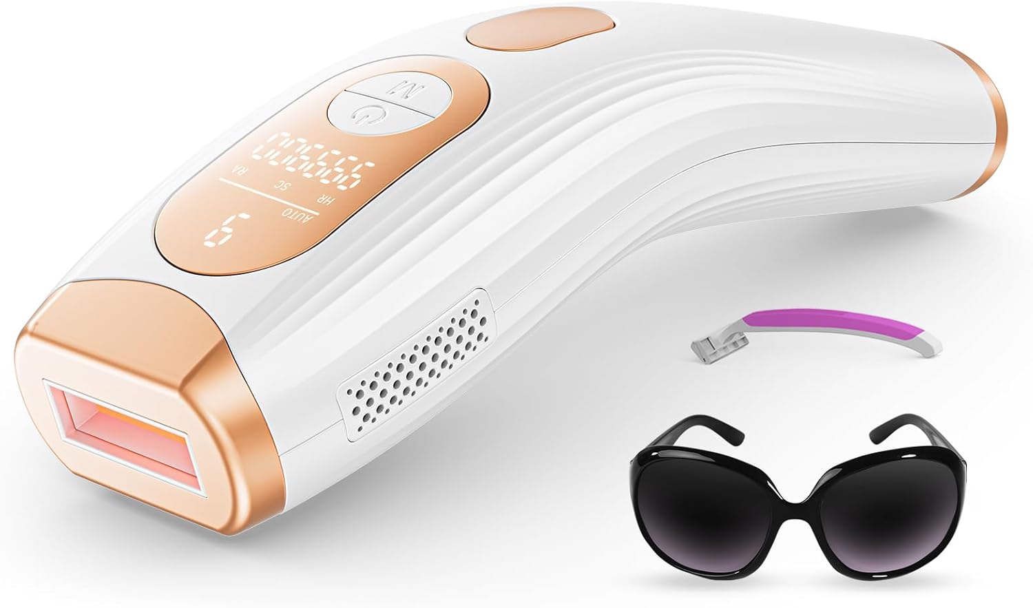 Finequin Laser Hair Removal, Laser IPL Hair Removal for Women and Men Permanent, Hair Removal Device with 3.0 IPL Red Light Wave, Home Laser Hair Removal Device for Legs Armpits Back Bikini Body Use Finequin Laser Hair Removal, Laser IPL Hair Removal for Women and Men Permanent, Hair Removal Device with 3.0 IPL Red Light Wave, Home Laser Hair Removal Device for Legs Armpits Back Bikini Body Use