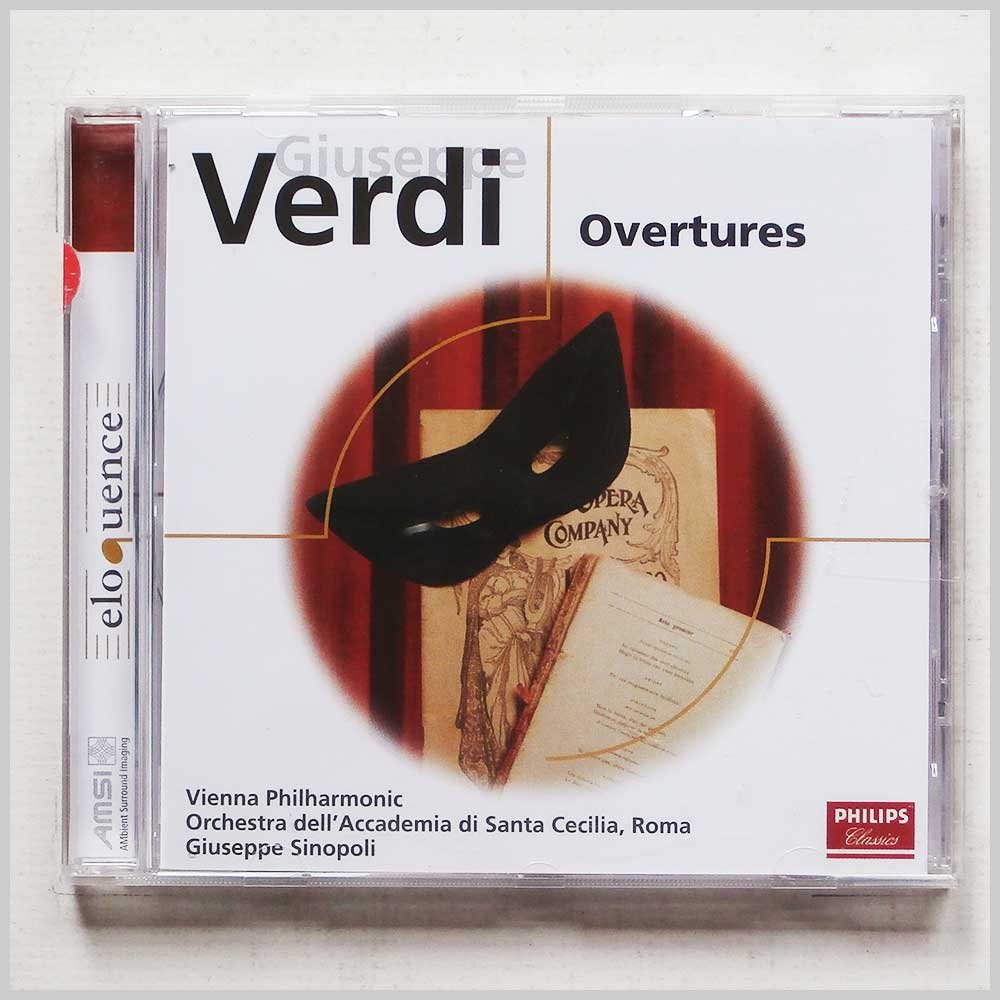 Verdi: Famous Overtures [Audio CD] Various; Giuseppe Verdi and Giuseppe Sinopoli